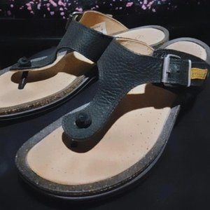 Ecco Thong Sandal Blk (37)